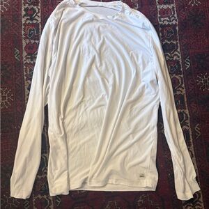 Vuori Men's Crisp White Long Sleeve Tee